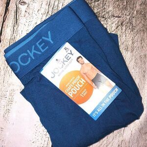 Jockey Chafe Proof Pouch Ultra Soft Modal 6" Boxer Brief | Blue | Men's XL